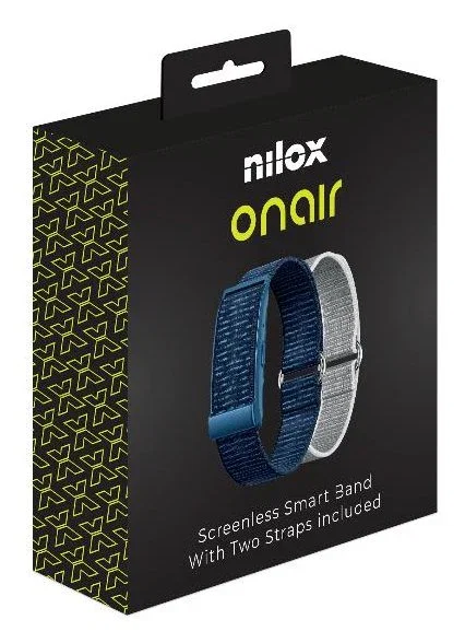 Nilox NXSWONAIRBL Rastreador de Actividad sin Pantalla Azul Nilox NXSWONAIRBL Rastreador de Actividad sin Pantalla Azul