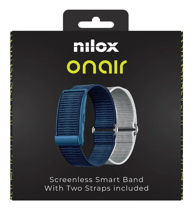 Nilox NXSWONAIRBL Rastreador de Actividad sin Pantalla Azul Nilox NXSWONAIRBL Rastreador de Actividad sin Pantalla Azul