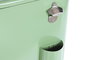 DKD Home Decor Nevera de Acero PP 56 Litros Verde Menta