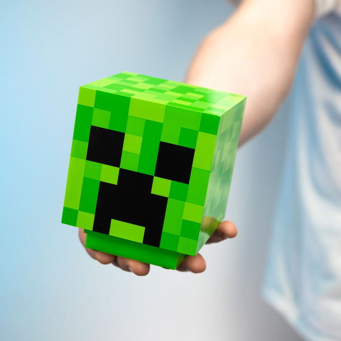 Minecraft Lámpara Creeper