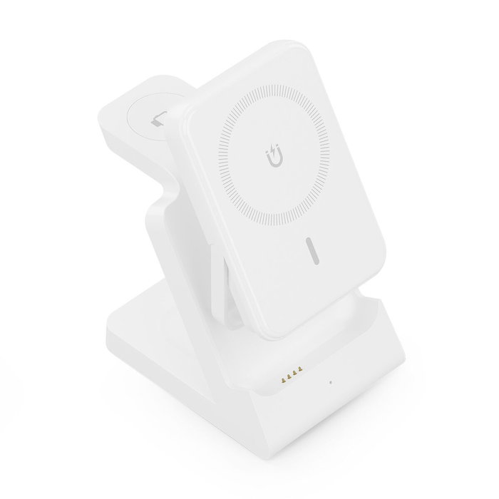 AISENS Cargador Inalámbrico 4 en 1 con Power Bank 5000mAh, Blanco AISENS Cargador Inalámbrico 4 en 1 con Power Bank 5000mAh, Blanco