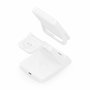 AISENS Cargador Inalámbrico 4 en 1 con Power Bank 5000mAh, Blanco