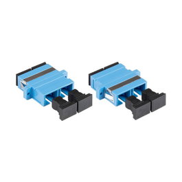 Good Connections Kupplung Alcasa LW-K206, Conector SC/UPC Hembra a SC/UPC Hembra OS2, Fibra Monomodo, Azul, Cerámico