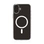 Muvit Funda Recycletek MagSafe para iPhone 16 Plus Transparente