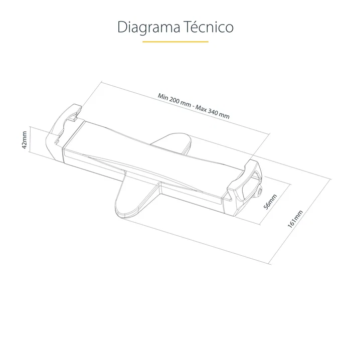 StarTech Adaptador de Montaje VESA para Tablets 7,9-12,5 pulgadas