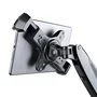 StarTech.com TABLET-VESA-ADAPTER Adaptador de Montaje VESA con Abrazadera para Tablet 7.9" a 12.5", Soporte Pasivo Interior Antirrobo, Peso Máx. 2 kg, Negro