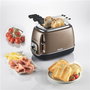 Ariete 158/36 Tostador Clásica de 2 Ranuras, Bronce con Selector de Tueste y Bandeja Recogemigas