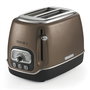 Ariete 158/36 Tostador Clásica de 2 Ranuras, Bronce con Selector de Tueste y Bandeja Recogemigas