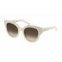 Philipp Plein SPP026S-5309YL Gafas de sol beige con cristal marrón
