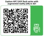 APC Easy Rack 42U 600mm/1000mm Negro