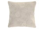 DKD Home Decor India 24 Cojin Boho Crudo 45 x 45 cm (2 Unidades) Bordado a Mano Algodon
