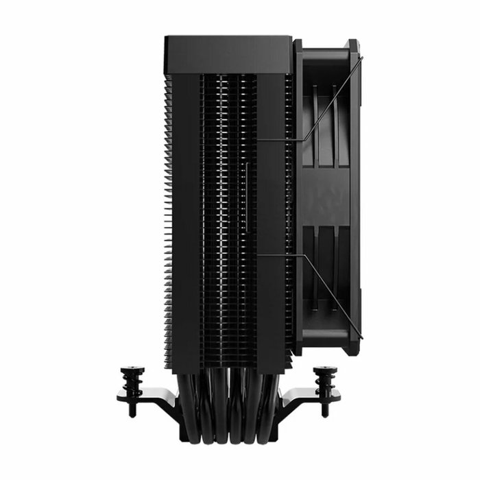 Hiditec DC10 PRO Disipador de CPU con Pantalla Digital y Ventilador de 12 cm Negro