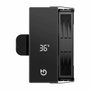 Hiditec DC10 PRO Disipador de CPU con Pantalla Digital y Ventilador de 12 cm Negro
