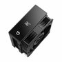 Hiditec DC10 PRO Disipador de CPU con Pantalla Digital y Ventilador de 12 cm Negro