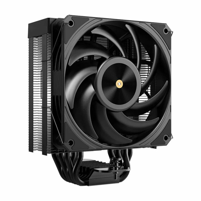 Hiditec DC10 PRO Disipador de CPU con Pantalla Digital y Ventilador de 12 cm Negro