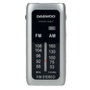 DAEWOO Radio Portátil DW1129 AM/FM Plata