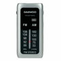 DAEWOO Radio Portátil DW1129 AM/FM Plata