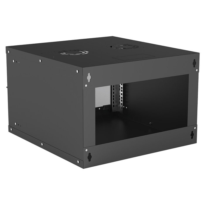 Intellinet Bastidor de Pared 19" 6U Rack de Red, 560 mm de Profundidad, Negro, Carga Max. 50 kg, Armario Mural Intellinet Bastidor de Pared 19" 6U Rack de Red, 560 mm de Profundidad, Negro, Carga Max. 50 kg, Armario Mural
