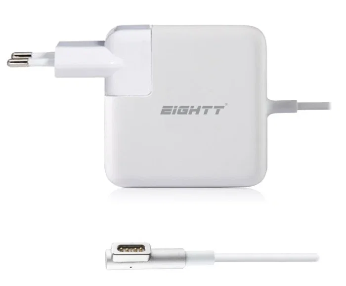 Eightt EA851 Cargador 85W 18.5V 4.65A Magsafe 1 Tipo L Blanco Eightt EA851 Cargador 85W 18.5V 4.65A Magsafe 1 Tipo L Blanco