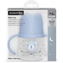 Suavinex Biberón con asa NIGHT&DAY WILD&FREE 150 ml - A partir de 6 meses - Azul