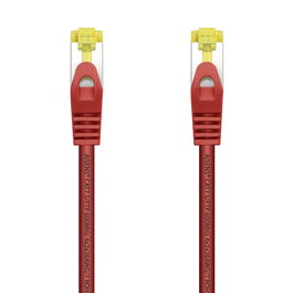 AISENS - CABLE DE RED LATIGUILLO RJ45 LSZH CAT.7 600 MHZ S/FTP PIMF AWG26, ROJO, 2.0M