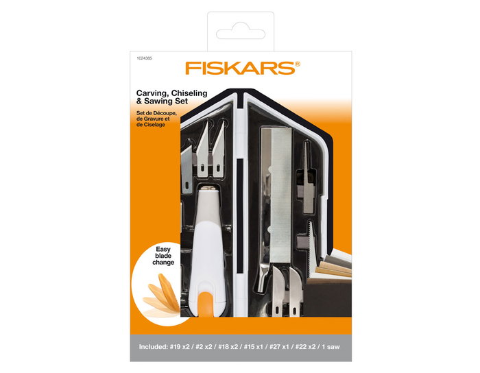 Fiskars Set de escalpelo de precisión premium y cuchillas