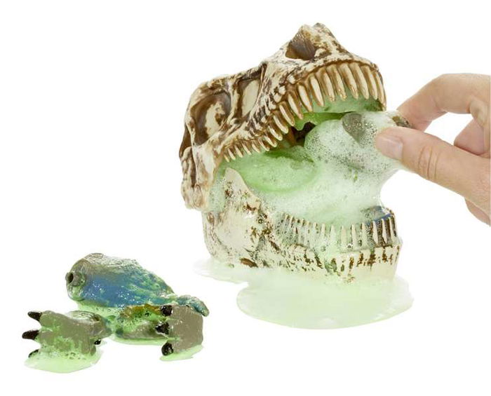 MGA Dinosaurio GrossMos con Espuma y Slime. Encuentra las Piezas y Construye tu Dinosaurio 10 cm - Modelos Surtidos