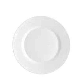 Bormioli Plato Llano Opal - Plato de vajilla de cristal opal, diámetro 25 cm (Set de 6)