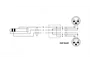 Cordial Cable Y Mini-Jack Estéreo Acodado 2 Xlr Macho 3 M