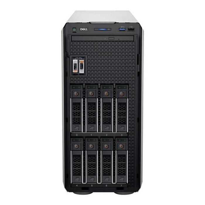 Dell Servidor Poweredge 350 Torre Intel Xeon E-2336 6-Core 2.9 GHz 16 GB RAM ECC 3200 MHz 8x 3.5" SATA HDD 7200 RPM PERC H755 PERC H755