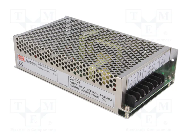 MEAN WELL SD-150B-24 Convertidor DC/DC 151,2W 24VDC MEAN WELL SD-150B-24 Convertidor DC/DC 151,2W 24VDC