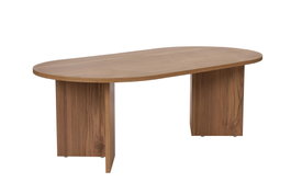Nordure Mesa de Café VNT Roble 119x60x40 cm Tablero de Partículas Recubierto de Melamina