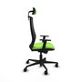 PIQUERAS Y CRESPO Silla de oficina Mardos con Mecanismo Sincro/Traslack, Pistacho/Negro