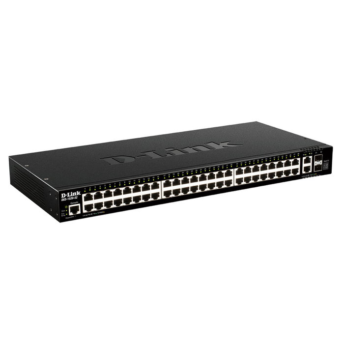 D-Link DGS-1520-52/E Switch Gestionado L3 de 52 Puertos con 10G Ethernet y SFP+ D-Link DGS-1520-52/E Switch Gestionado L3 de 52 Puertos con 10G Ethernet y SFP+