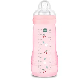 Mam Biberón Easy Active +6 meses 330 ml Tetina X flow Color baya MAM9001616857973