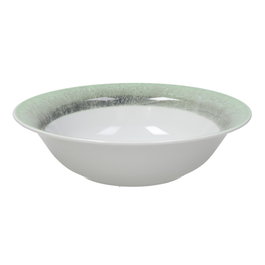 Ensaladera Verde Porcelana Cocina 25 X 25 X 6,50 cm (Set de 2)