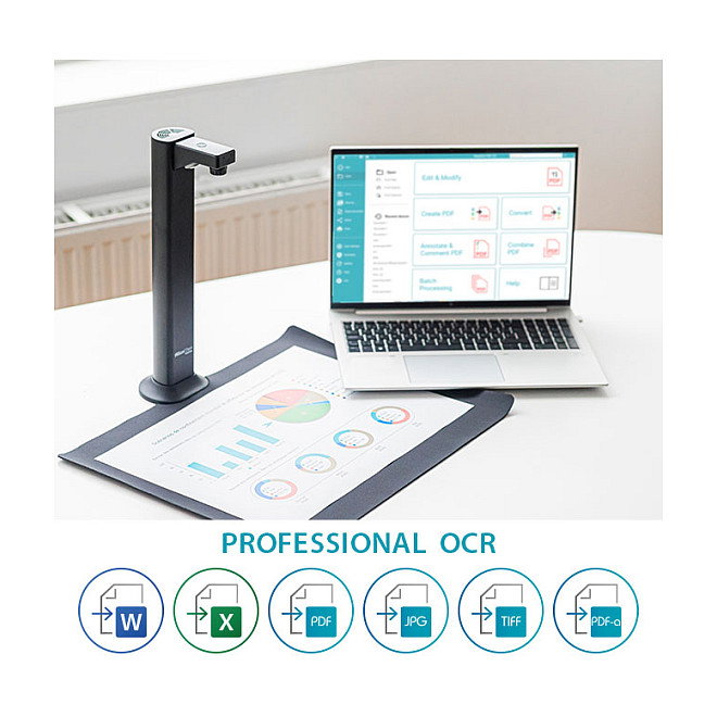 I.R.I.S. IRIScan Desk 7 Business Escáner A3 Negro I.R.I.S. IRIScan Desk 7 Business Escáner A3 Negro
