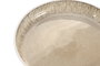 DKD Home Decor Set de 6 Platos Hondos de Gres Esmaltado Beige Horeca Beige