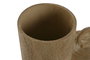 DKD Home Decor Joyero KIYO de Resina con Tapa y Acabado Símil Madera Marrón
