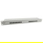 EQUIP Patch Panel 19" 1HE Cat6 FTP 16 Puertos RJ45 Gigabit Ethernet 1000 Mbps, ISO/IEC, Color Gris 326317