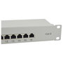 EQUIP Patchpanel 16x RJ45 Cat6 19 pol. FTP 1HE Gris