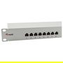 EQUIP Patch Panel 19" 1HE Cat6 FTP 16 Puertos RJ45 Gigabit Ethernet 1000 Mbps, ISO/IEC, Color Gris 326317