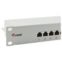 EQUIP Patchpanel 16x RJ45 Cat6 19 pol. FTP 1HE Gris