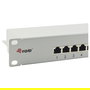 EQUIP Patch Panel 19" 1HE Cat6 FTP 16 Puertos RJ45 Gigabit Ethernet 1000 Mbps, ISO/IEC, Color Gris 326317