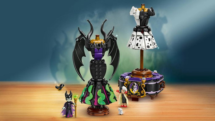 LEGO Disney Trajes de Maléfica y Cruella De Vil 43262 LEGO Disney Trajes de Maléfica y Cruella De Vil 43262