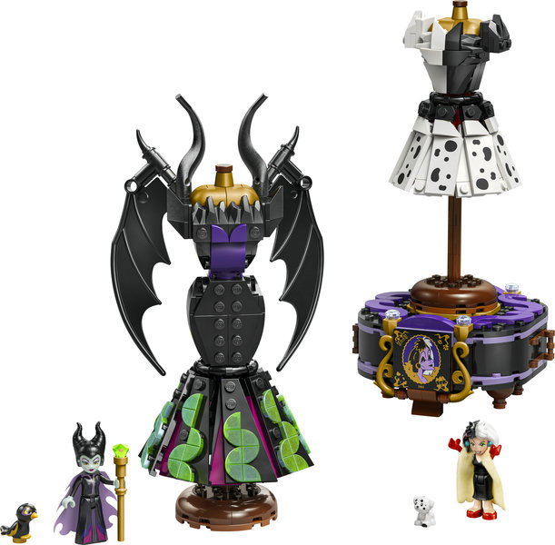 LEGO Disney Trajes de Maléfica y Cruella De Vil 43262 LEGO Disney Trajes de Maléfica y Cruella De Vil 43262