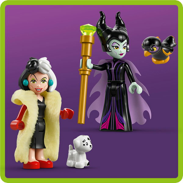 LEGO Disney Trajes de Maléfica y Cruella De Vil 43262 LEGO Disney Trajes de Maléfica y Cruella De Vil 43262