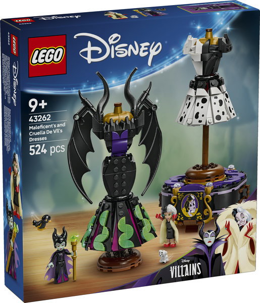 LEGO Disney Trajes de Maléfica y Cruella De Vil 43262 LEGO Disney Trajes de Maléfica y Cruella De Vil 43262