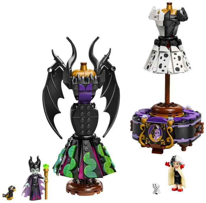 LEGO Disney Trajes de Maléfica y Cruella De Vil 43262