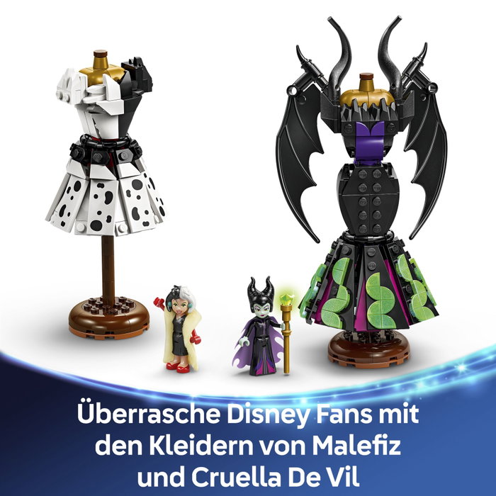 LEGO Disney Trajes de Maléfica y Cruella De Vil 43262
